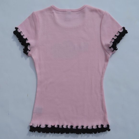 IdanceUcheer Top Girls Shirt I Dance You Cheer XLarge Kids t-shirt Pink NEW - Picture 13 of 15